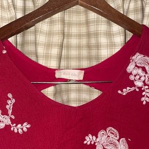 Floral altard state dress